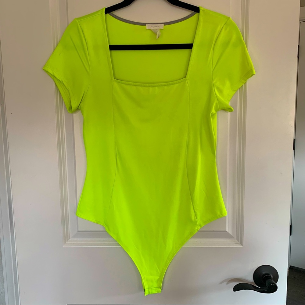 TinyWillow Chartreuse Bodysuit